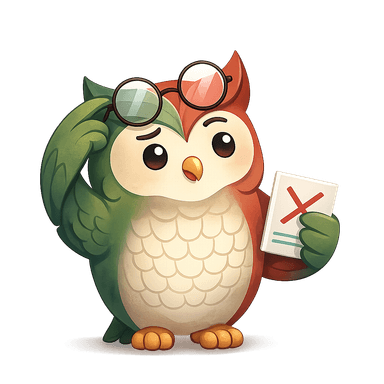 Infnits mascot looking confused at an unclear portfolio